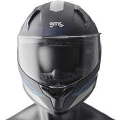 Gms Velox Graphic Full Face Motorcycle Мотошлем Matt Black