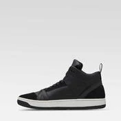 XPD MOTO-1 LEATHER Motorcycle Sneaker Black