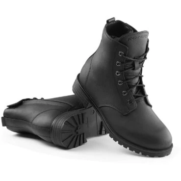 WP Motorcycle Leather Ankle мотоботинки Certificate CRYSTAL Black Shape