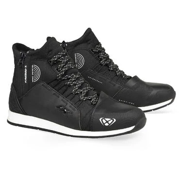 Ixon FREAKY WP Motorcycle мотоботы Black White