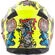 Modular Motorcycle Мотошлем BHR 836 Flip Up ZOMBIE Yellow