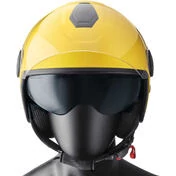 Gms Gelato Lemon Jet Motorcycle Мотошлем