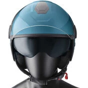 Gms Gelato Curacao Jet Motorcycle Мотошлем