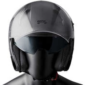Gms Vectus Jet Motorcycle Мотошлем Matt Black