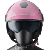 Jet Motorcycle Мотошлем Gms Strawberry Ice Cream