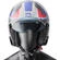 Gms Vectus Jet Motorcycle Мотошлем Matt Black Petrol Red