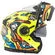 Modular Motorcycle Мотошлем BHR 836 Flip Up ZOMBIE Yellow