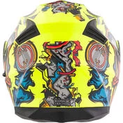 Modular Motorcycle Мотошлем BHR 836 Flip Up ZOMBIE Yellow