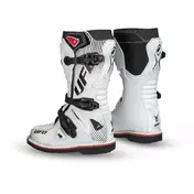 Ufo Child Cross Enduro Motorcycle мотоботинки Model Typhoon Kids White