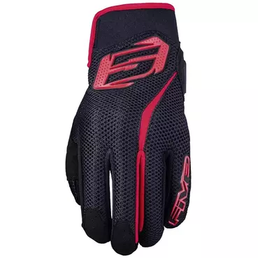 Five RS5 AIR Motorcycle мотоперчатки Black Red