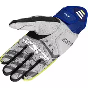 LS2 RAVIN MAN Motorcycle мотоперчатки Blue Yellow H-Vision