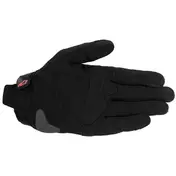 Alpinestars SP X 1 Leather Motorcycle мотоперчатки Black Fluorescent Red