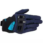 Alpinestars CHROME V2 Fabric Motorcycle мотоперчатки Dark Blue HAWAIIAN Ocean