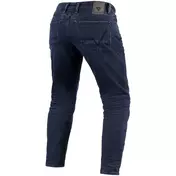 Rev'it ORTES TF Dark Blue Black Washed Motorcycle Jeans L34