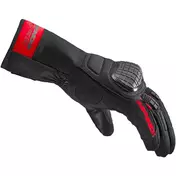 Spidi ALU-PRO EVO CE Touring Fabric Motorcycle мотоперчатки Black Red