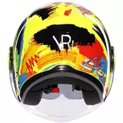 AGV ETERES ROSSI Motorcycle Jet Мотошлем WINTER TEST 2019
