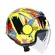 AGV ETERES ROSSI Motorcycle Jet Мотошлем WINTER TEST 2019