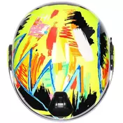 AGV ETERES ROSSI Motorcycle Jet Мотошлем WINTER TEST 2019