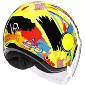 AGV ETERES ROSSI Motorcycle Jet Мотошлем WINTER TEST 2019