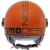 Momo Design FGTR CLASSIC Mono Jet Motorcycle Мотошлем Matt Orange Black