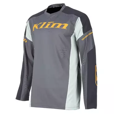 Klim Xc Pro Jersey Slate Gray Asphalt Серый