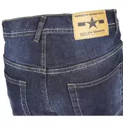 Custom Harisson WAYNE Blue Casual Motorcycle Jeans