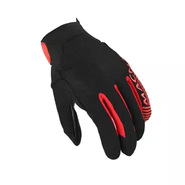 Macna Obtain Leather мотоперчатки Black Red Красный