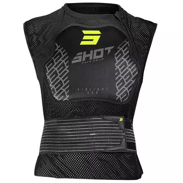 SHOT Airlight 2.0 sleeveless protection T-shirt Черный