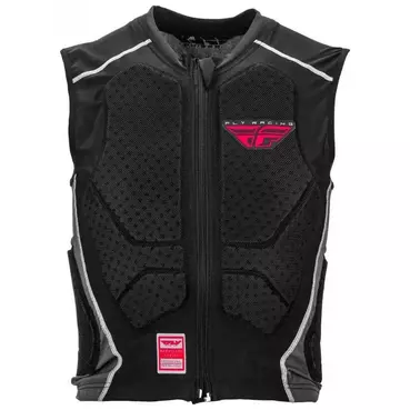 FLY RACING Barricade Zip sleeveless protection T-shirt Черный