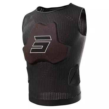 SHOT Race D30 sleeveless protection T-shirt Черный