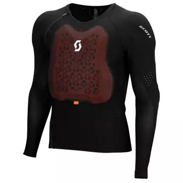 SCOTT Softcon Air long sleeve protection T-shirt Серо-черный