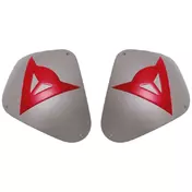 DAINESE Kit Sport Aluminium Shoulder protectors Aluminum / Red