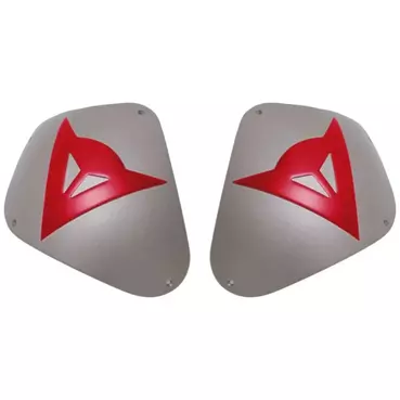 DAINESE Kit Sport Aluminium Shoulder protectors Aluminum / Red