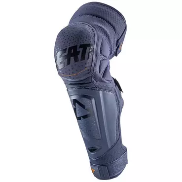 Knee Moto Cross MTB Leatt 3DF HYBRID EXT FLINT Black
