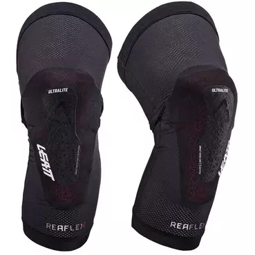Leatt REAFLEX ULTRALITE Motorcycle Knee Brace Black