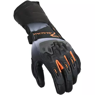 Macna Tanamax Motorcycle мотоперчатки Black Grey Orange