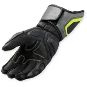 Rev'it Quantum 3 Motorcycle мотоперчатки Grey Neon Yellow