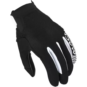 Macna Obtain leather Motorcycle мотоперчатки Black White