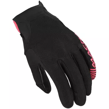 Women's Motorcycle мотоперчатки Macna Obtain leather Black pink