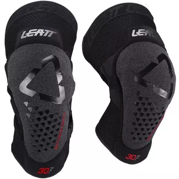 LEATT 3DF 5.0 Evo knee guards Черный