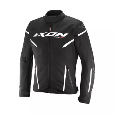 Ixon Striker 2 Air Wp мотокуртка Black White Белый