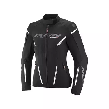 Ixon Striker 2 Lady мотокуртка Black White Белый