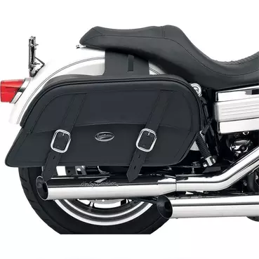 SADDLEMEN Express Drifter Slant Extra Jumbo side saddlebags Черный