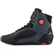 Alpinestars FASTER-4 Motorcycle мотоботы Black Grey Red Fluorescent