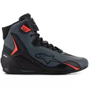 Alpinestars FASTER-4 Motorcycle мотоботы Black Grey Red Fluorescent