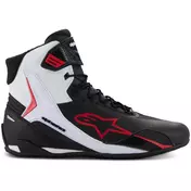 Alpinestars FASTER-4 Motorcycle мотоботы Black White Red