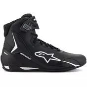 Alpinestars FASTER-4 Motorcycle мотоботы Black White