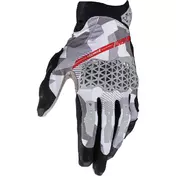 Leatt ADV X-FLOW 7.5 SHORT Adventure Motorcycle мотоперчатки Grey