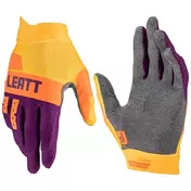 Moto Cross Enduro Leat 1.5 MINI Yellow Purple Child мотоперчатки