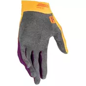 Moto Cross Enduro Leat 1.5 MINI Yellow Purple Child мотоперчатки